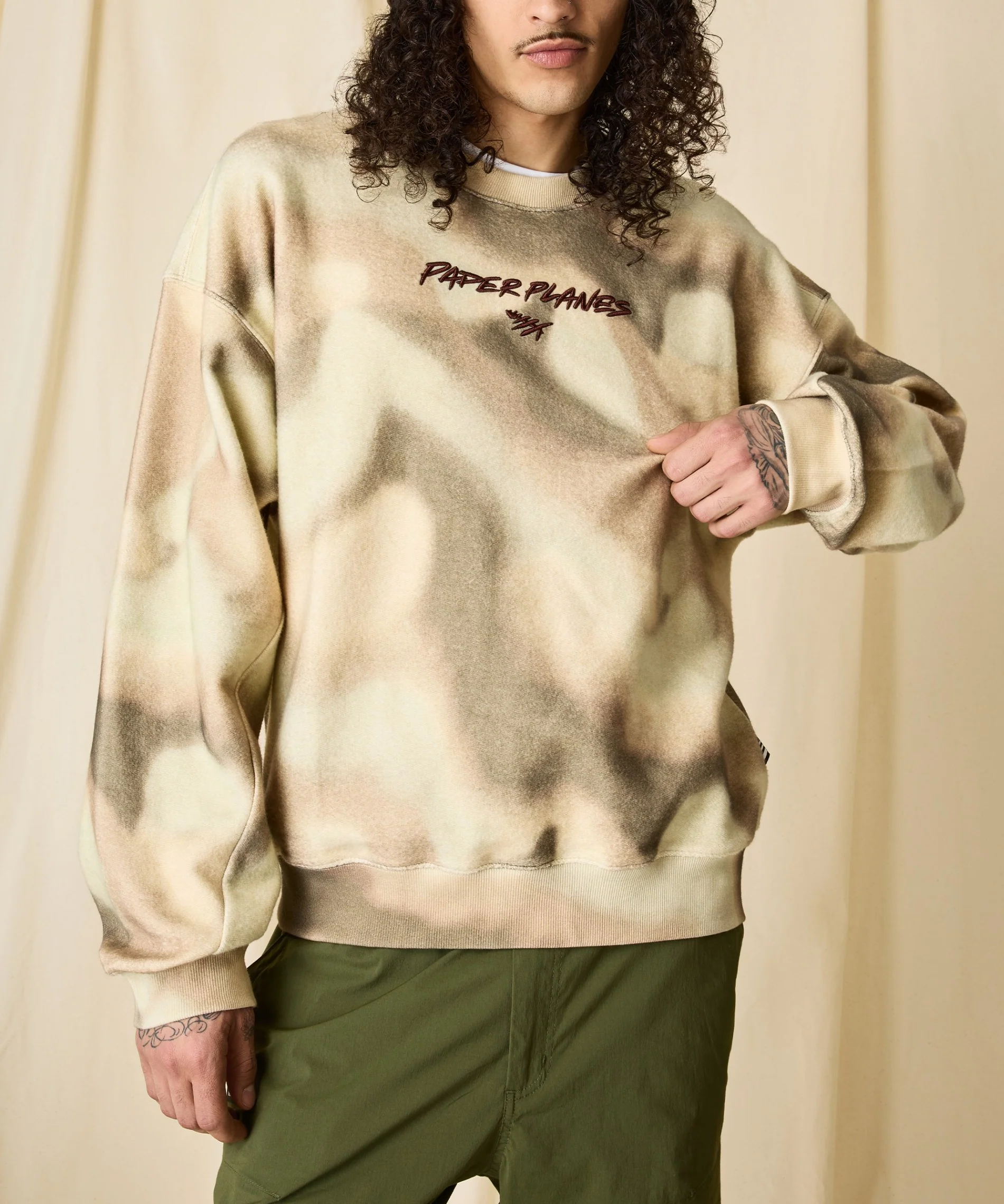 Airbrushed Camo Crewneck - Image 4