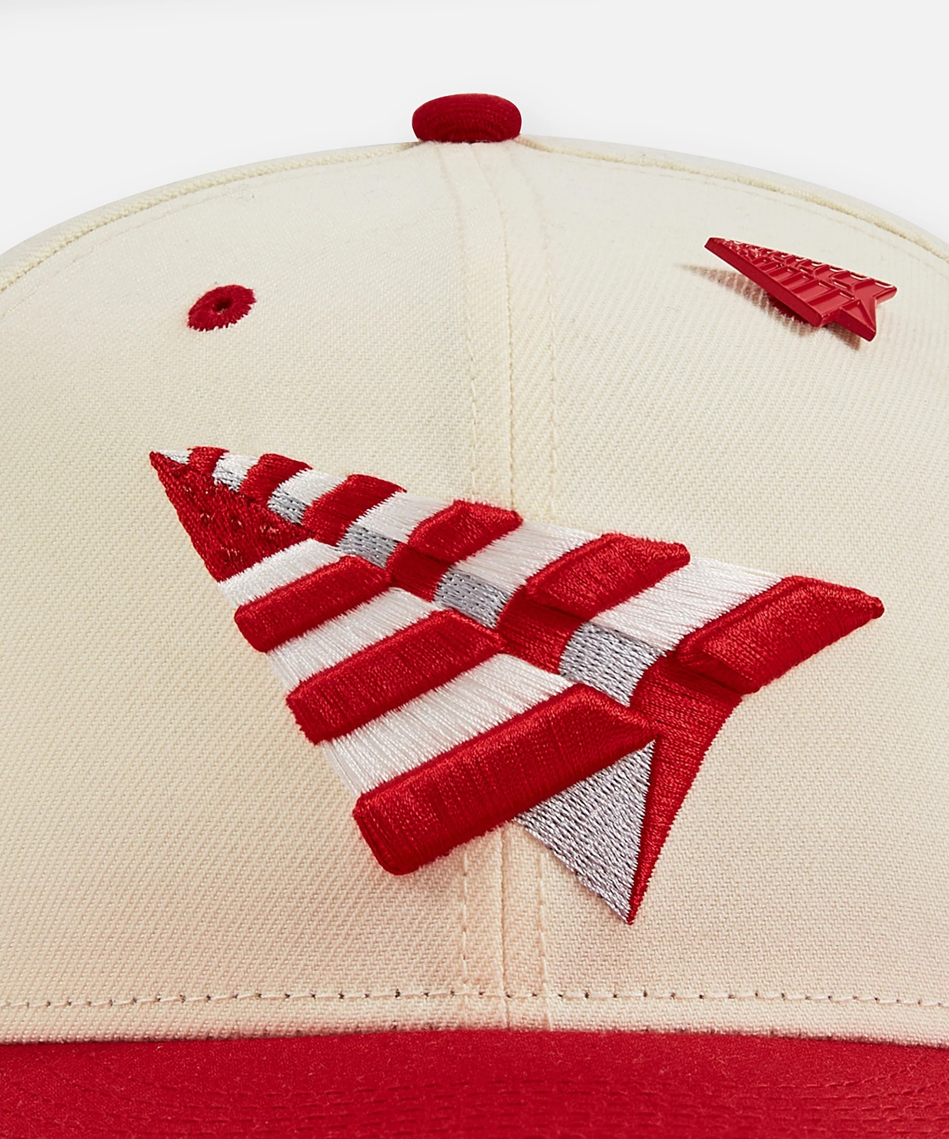 The Original Chrome White/Crimson 9Fifty Snapback Crown - Image 2