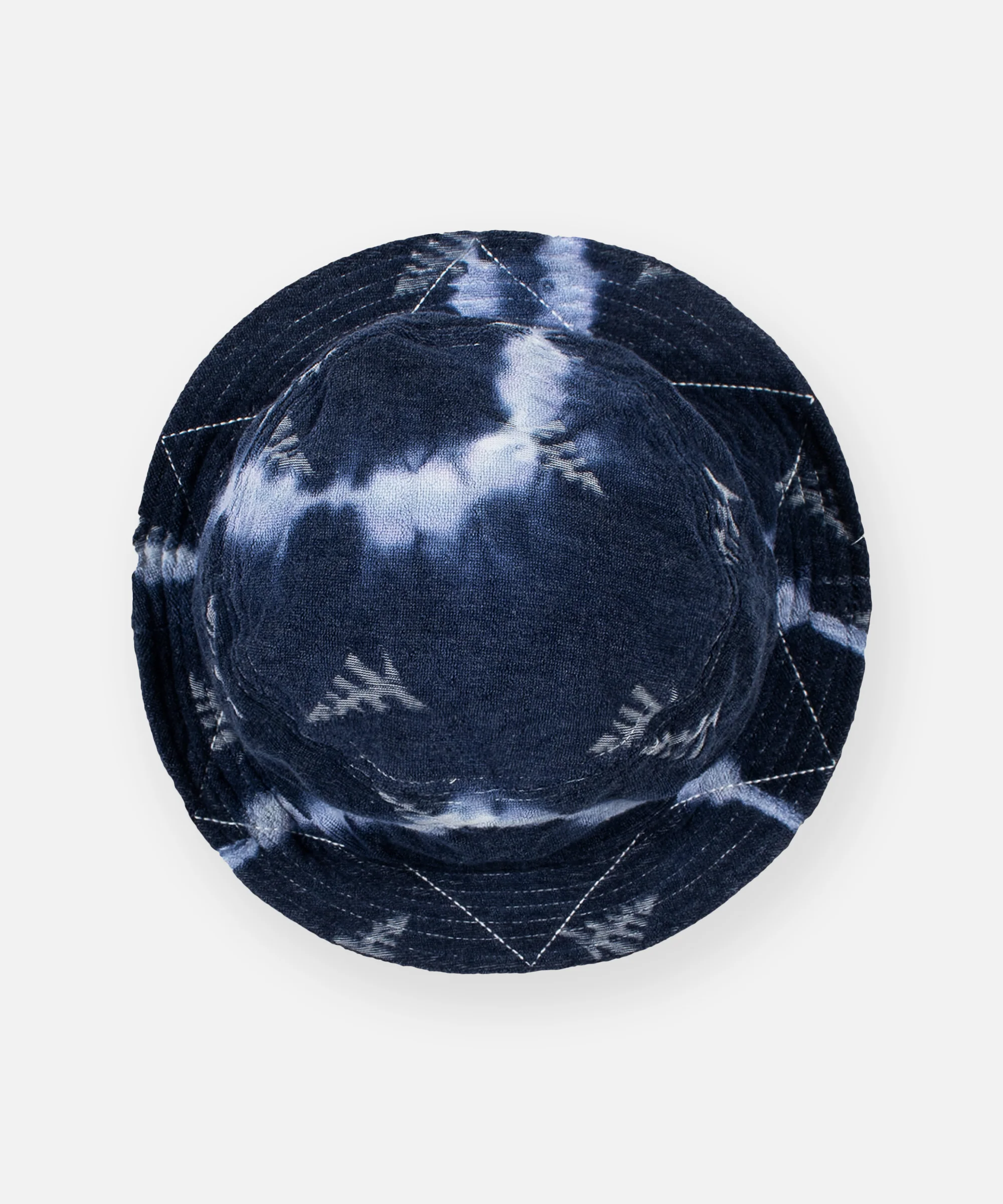 Tie Dye Jacquard Terry Cloth Bucket Hat - Image 2